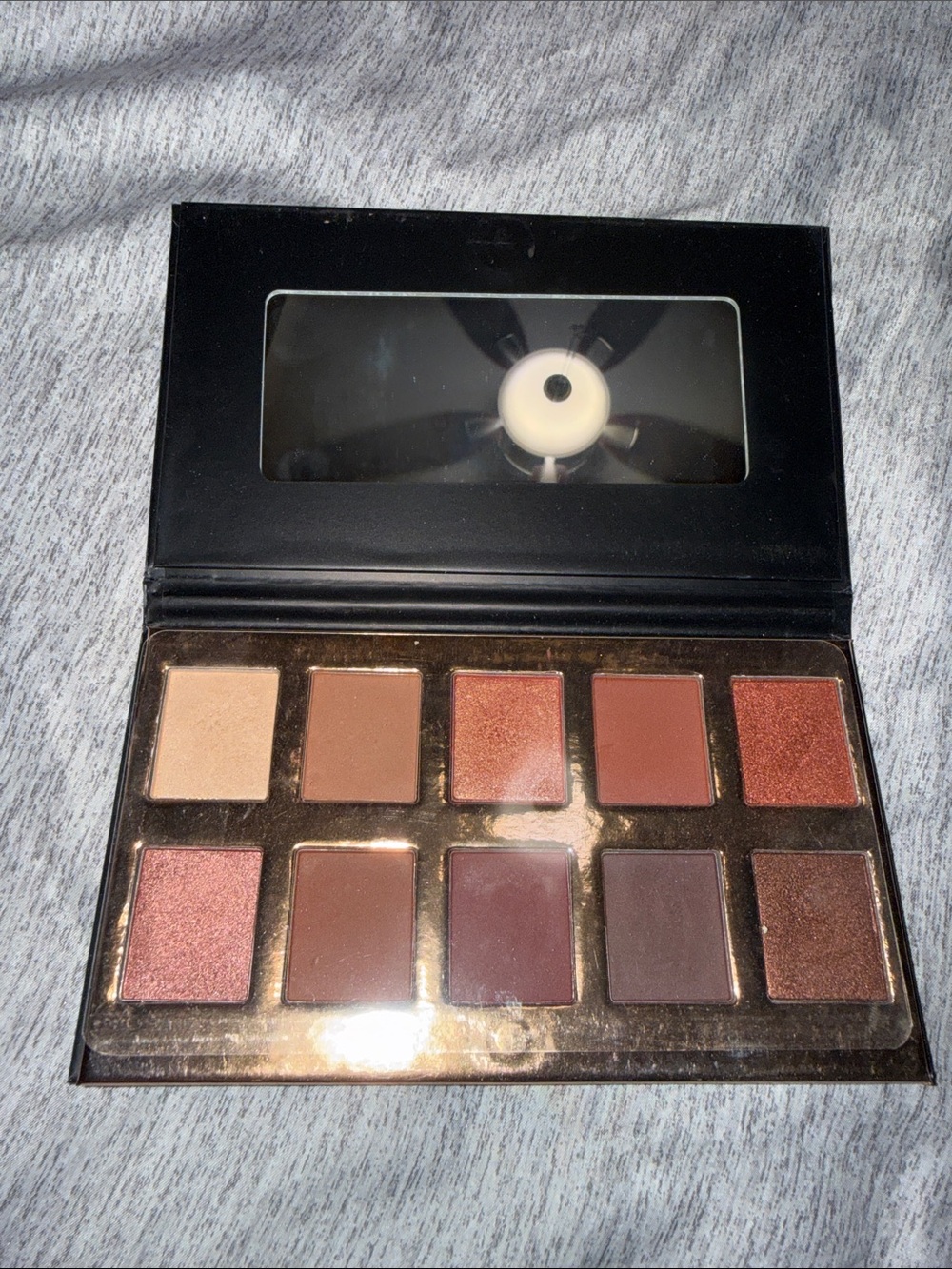 Warm Neutral Eyeshadow Palette - 12 Shade Rose & Brown Collection